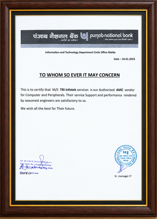 AGM & Circle Head / Sr. Manager IT, Information and Technology Department, Circle Office Malda